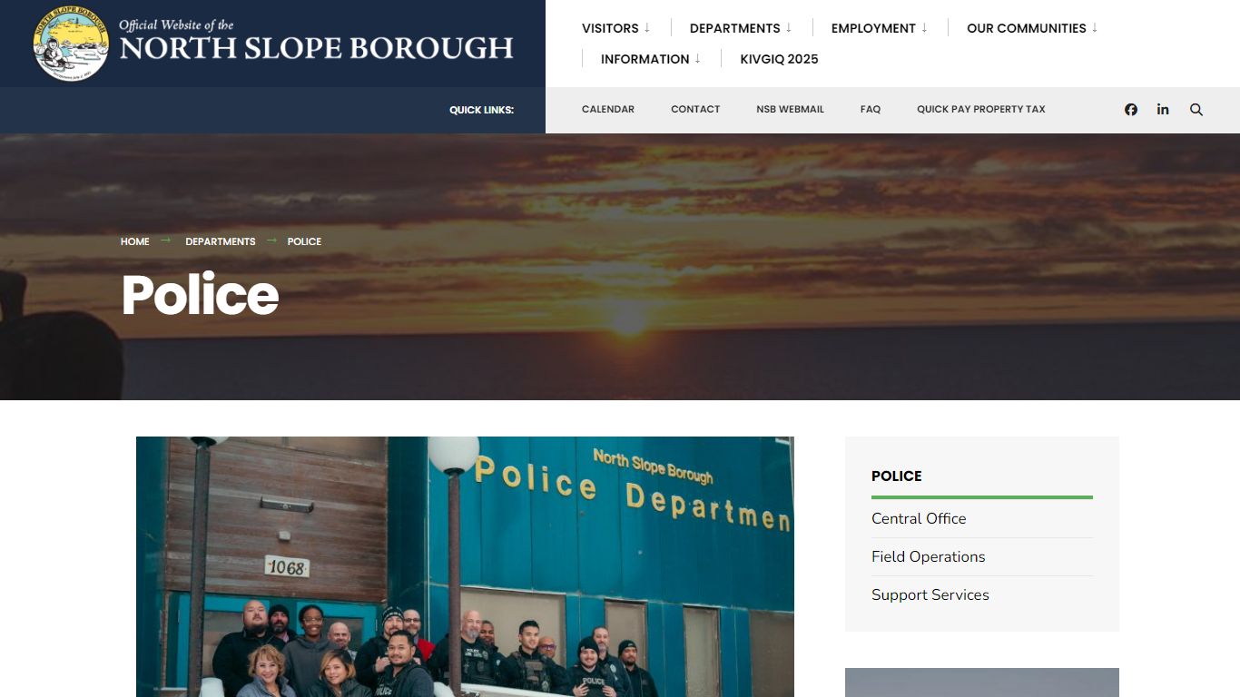 Police - The North Slope Borough